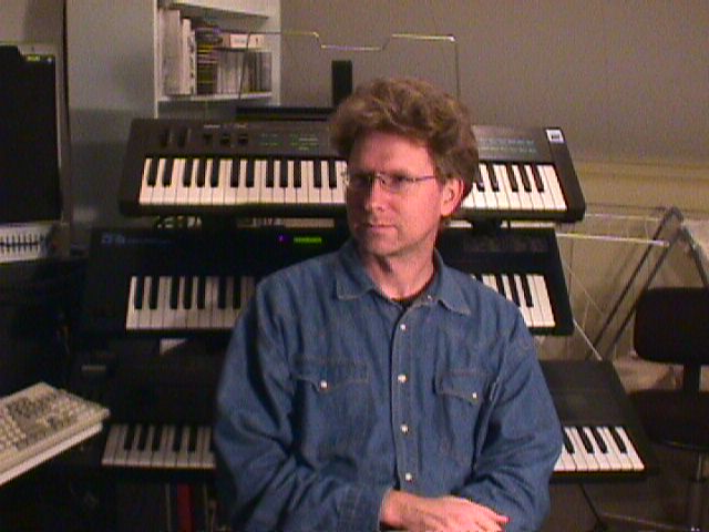 gert in studio, 1999